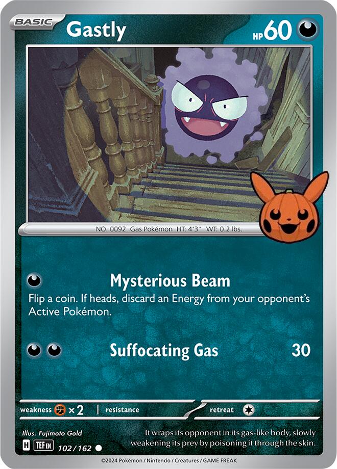 Gastly (102/162) [Trick or Trade 2024] | Good Games North