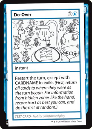 Do-Over (2021 Edition) [Mystery Booster Playtest Cards] | Good Games North