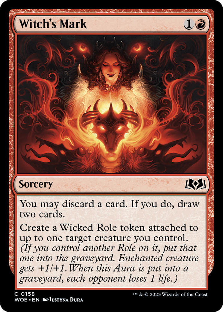 Witch's Mark [Wilds of Eldraine] | Good Games North