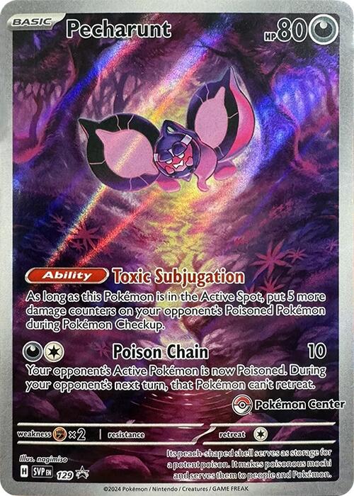 Pecharunt (129) (Pokemon Center Exclusive) [Scarlet & Violet: Black Star Promos] | Good Games North