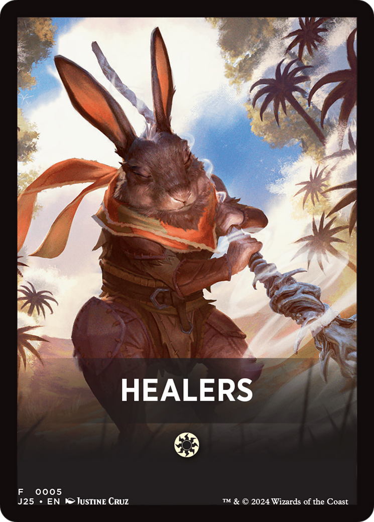 Healers Theme Card [Foundations Jumpstart Front Cards] | Good Games North