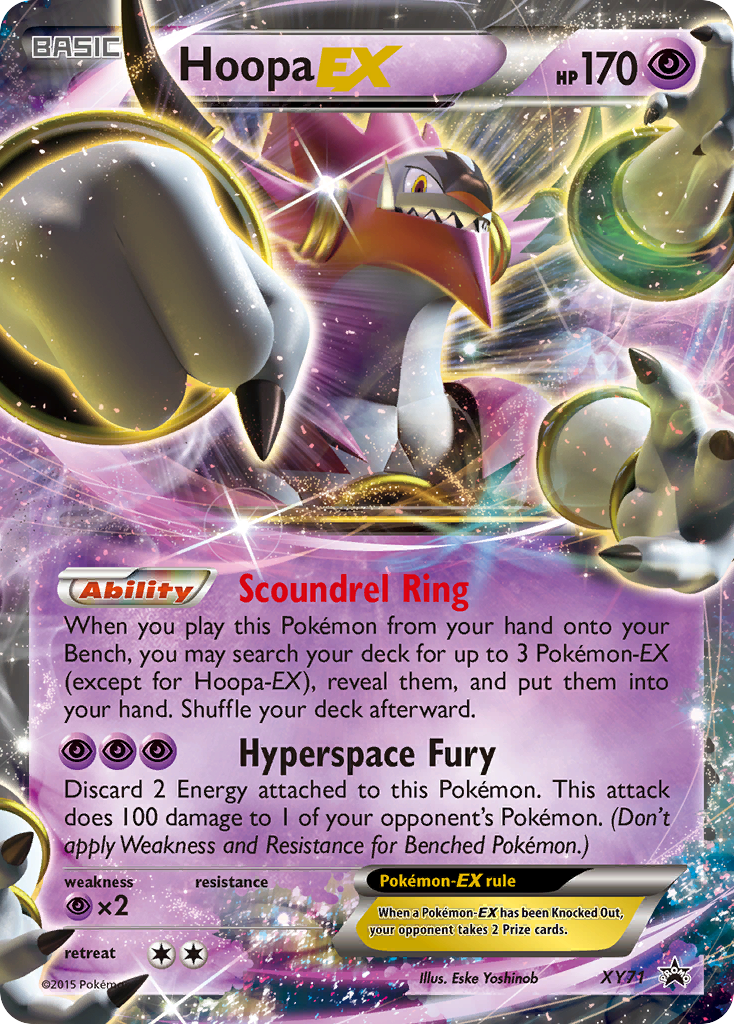 Hoopa EX (XY71) [XY: Black Star Promos] | Good Games North