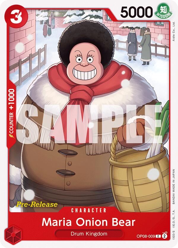 Maria Onion Bear [Two Legends Pre-Release Cards] | Good Games North