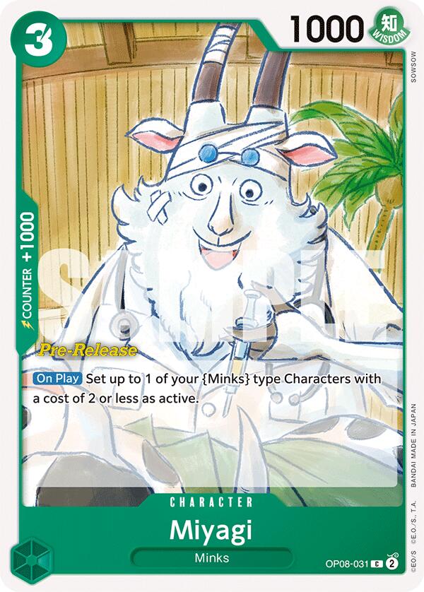 Miyagi [Two Legends Pre-Release Cards] | Good Games North
