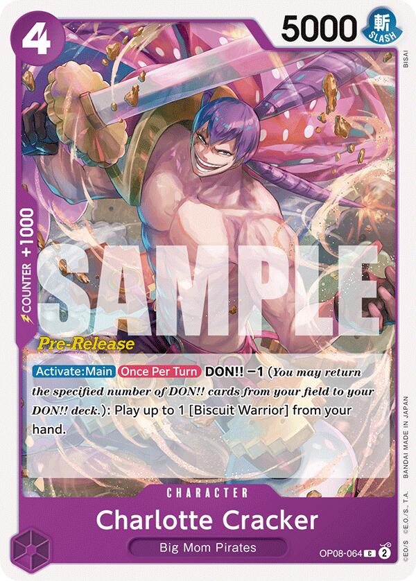 Charlotte Cracker [Two Legends Pre-Release Cards] | Good Games North