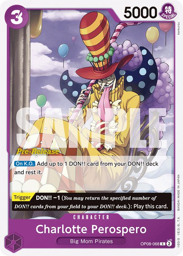 Charlotte Perospero [Two Legends Pre-Release Cards] | Good Games North