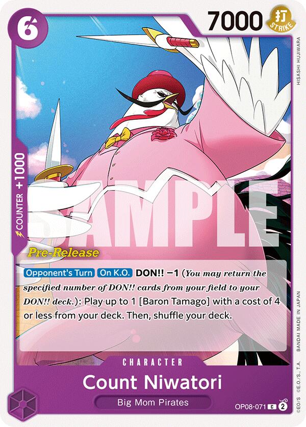 Count Niwatori [Two Legends Pre-Release Cards] | Good Games North