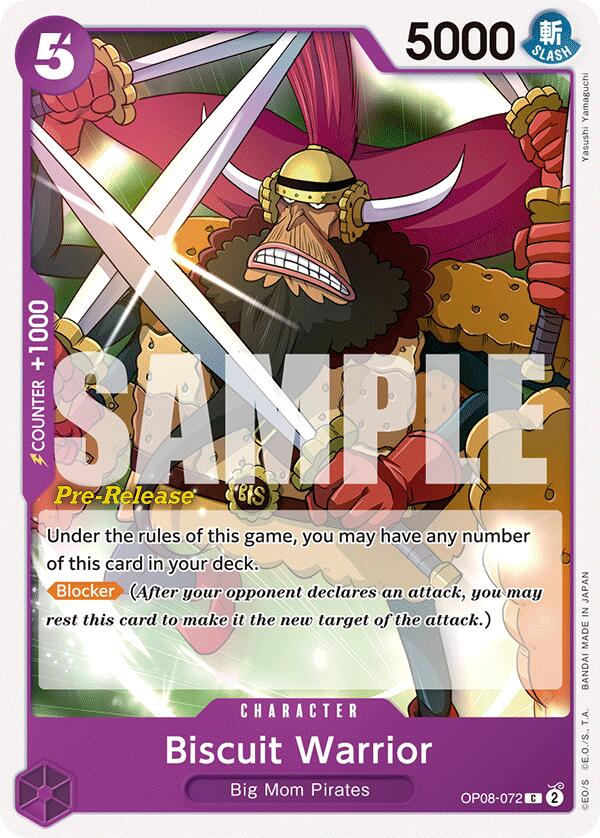Biscuit Warrior [Two Legends Pre-Release Cards] | Good Games North