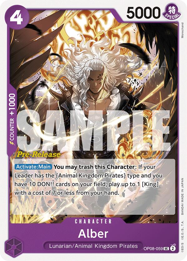 Alber [Two Legends Pre-Release Cards] | Good Games North