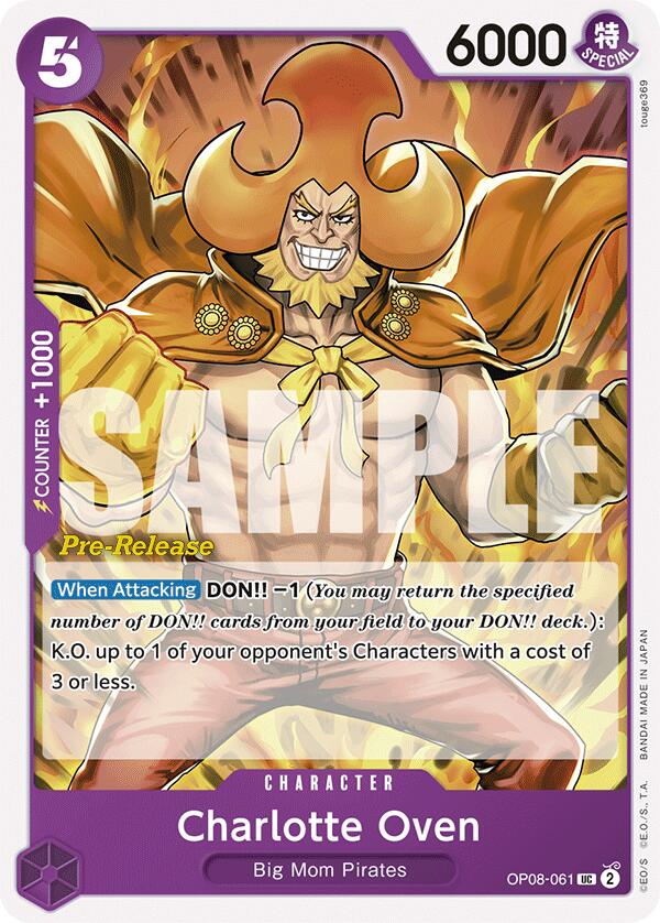 Charlotte Oven [Two Legends Pre-Release Cards] | Good Games North
