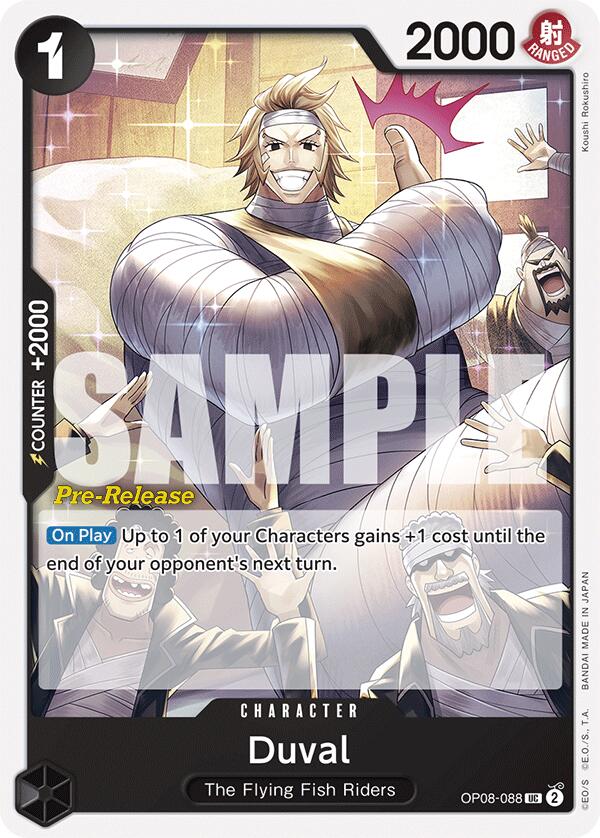 Duval [Two Legends Pre-Release Cards] | Good Games North