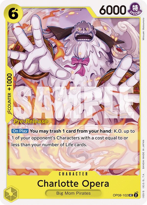 Charlotte Opera [Two Legends Pre-Release Cards] | Good Games North