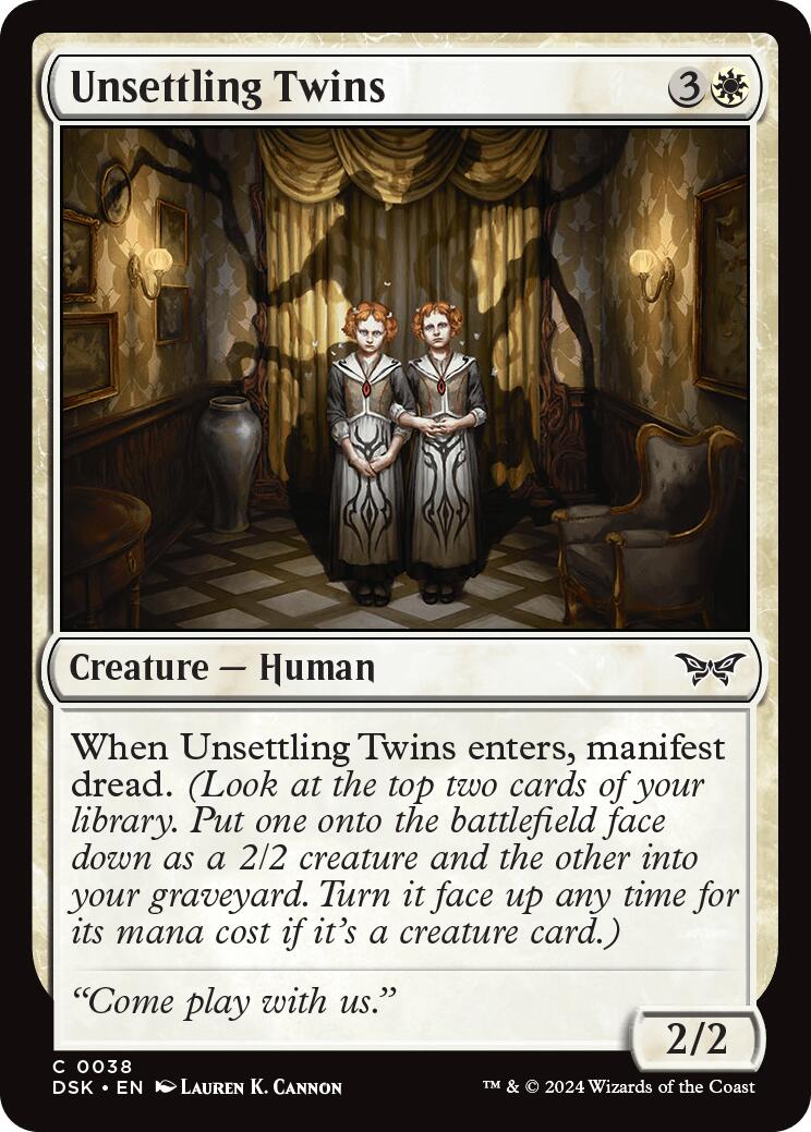 Unsettling Twins [Duskmourn: House of Horror] | Good Games North