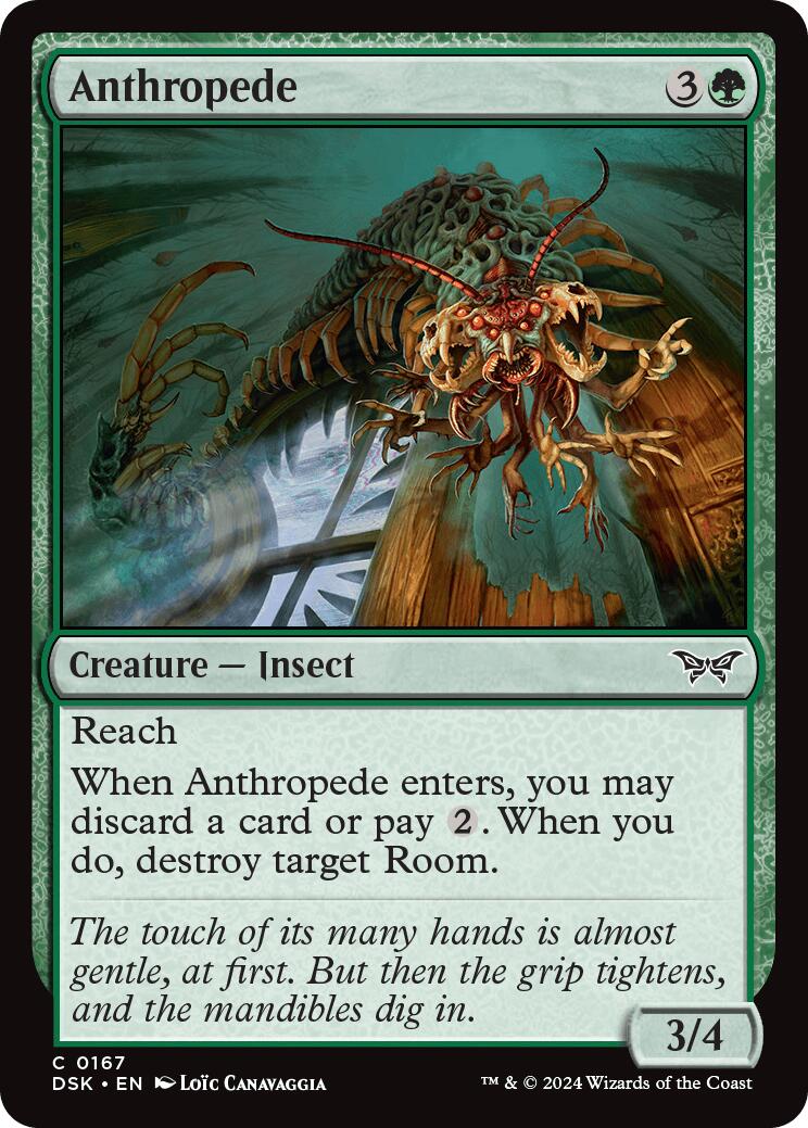 Anthropede [Duskmourn: House of Horror] | Good Games North
