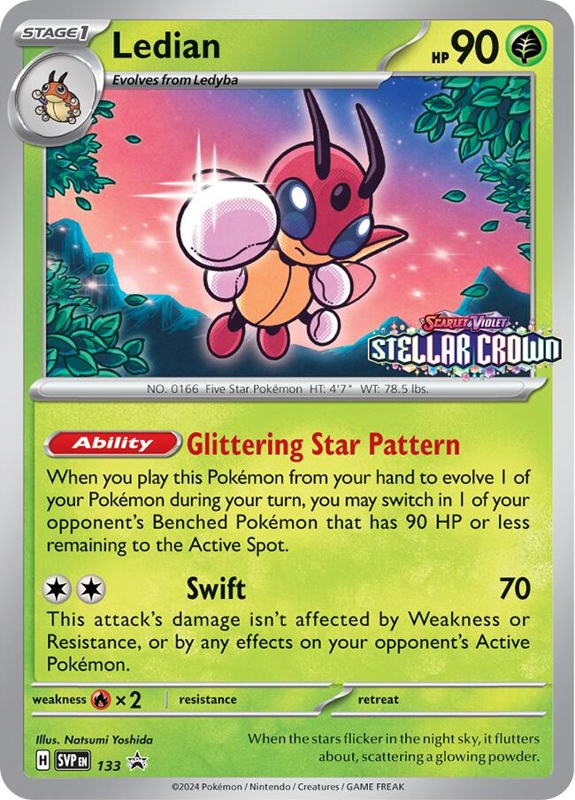 Ledian (SVP133) [Scarlet & Violet: Black Star Promos] | Good Games North