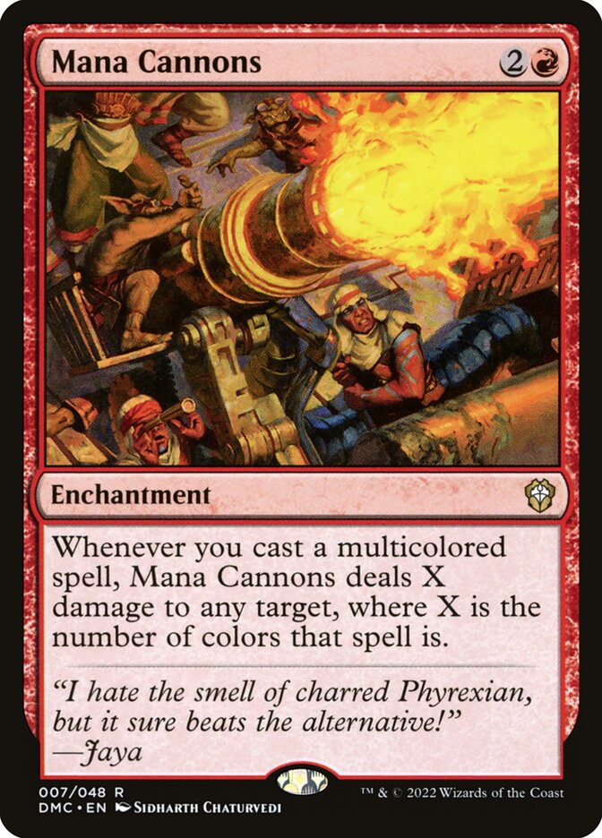 Mana Cannons 7/50 (Commander: Dominaria United)  | Good Games North