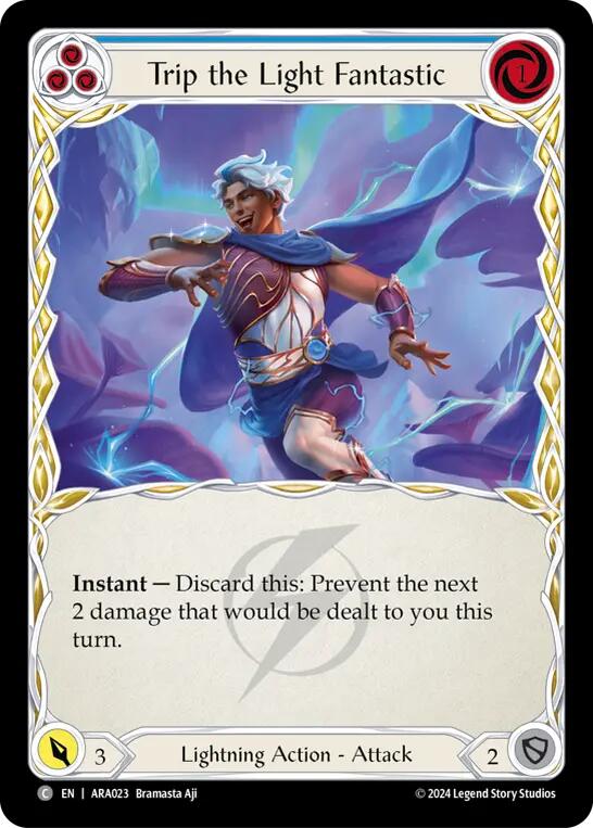 Trip the Light Fantastic (Blue) [ARA023] (Rosetta Aurora Blitz Deck) | Good Games North