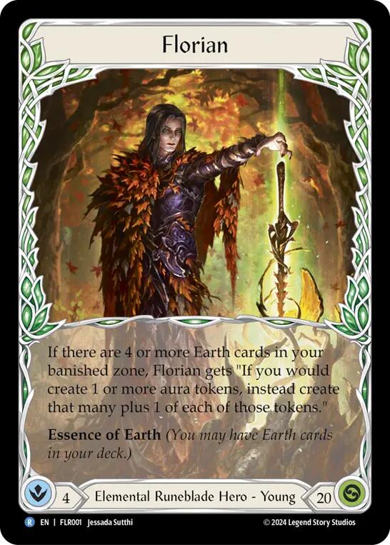 Florian [FLR001] (Rosetta Florian Blitz Deck)  Rainbow Foil | Good Games North
