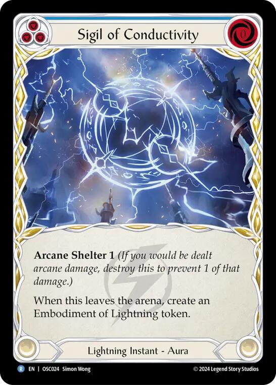 Sigil of Conductivity [OSC024] (Rosetta Oscilio Blitz Deck) | Good Games North