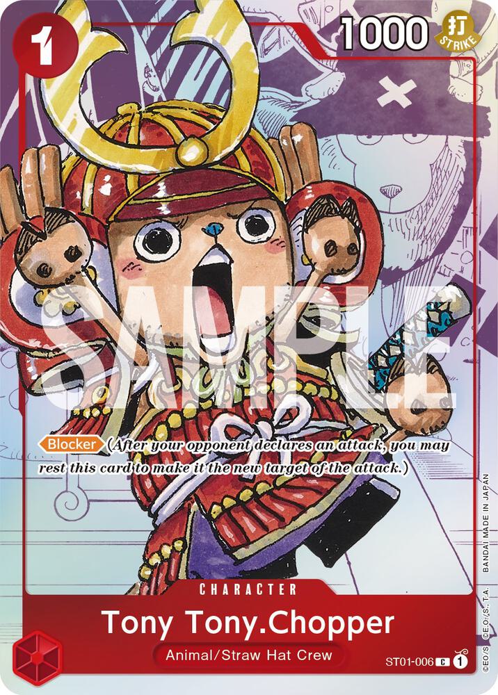 Tony Tony.Chopper (PCC 25th) ST01-006 (One Piece Promotion Cards)  - Alternate Art Foil | Good Games North