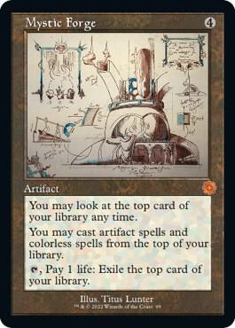 Mystic Forge Schematic 99 (The Brothers' War: Retro Frame Artifacts)  - Foil | Good Games North