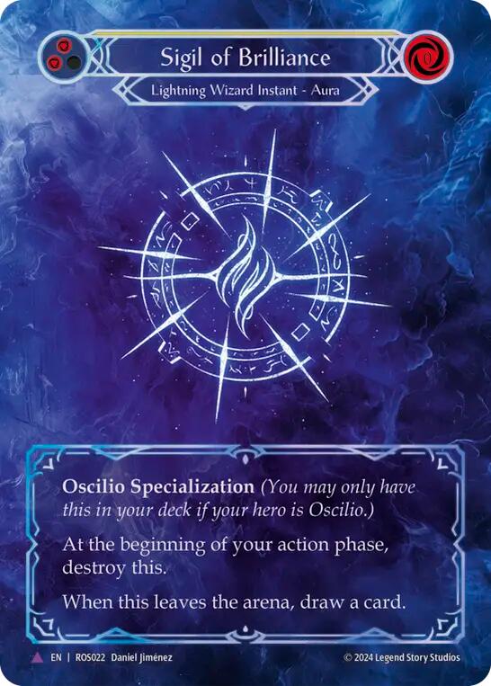 Sigil of Brilliance (Marvel) [ROS022] (Rosetta)  Cold Foil | Good Games North