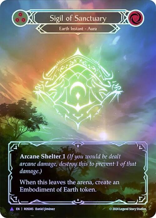 Sigil of Sanctuary (Marvel) [ROS045] (Rosetta)  Cold Foil | Good Games North