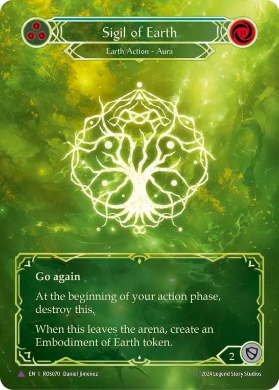 Sigil of Earth (Marvel) [ROS070] (Rosetta)  Cold Foil | Good Games North