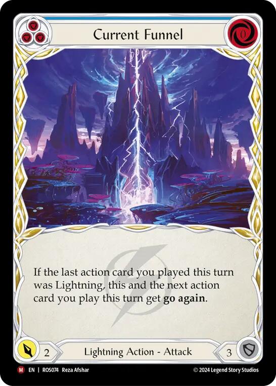Current Funnel [ROS074] (Rosetta)  Rainbow Foil | Good Games North