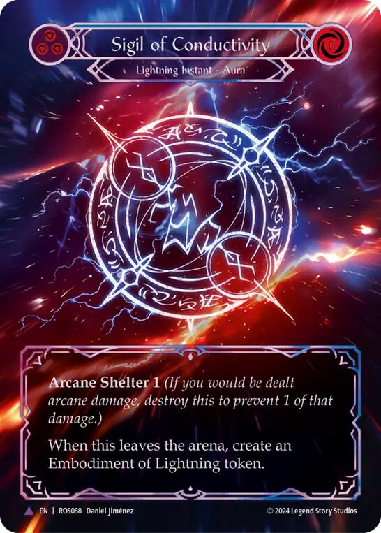 Sigil of Conductivity (Marvel) [ROS088] (Rosetta)  Cold Foil | Good Games North