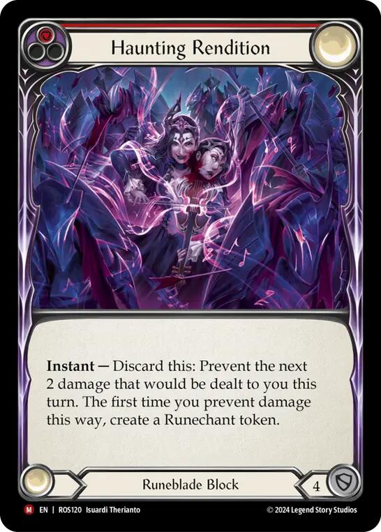 Haunting Rendition [ROS120] (Rosetta)  Rainbow Foil | Good Games North