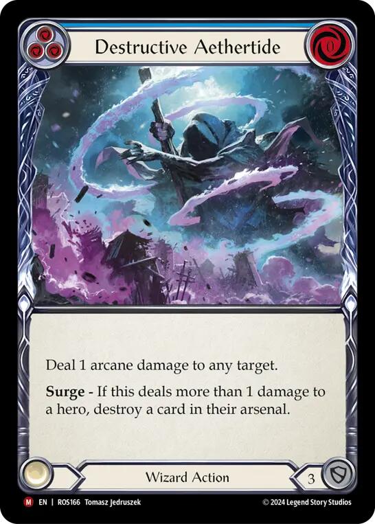 Destructive Aethertide [ROS166] (Rosetta)  Rainbow Foil | Good Games North