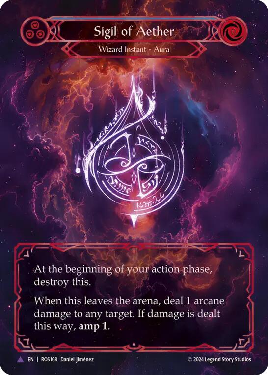 Sigil of Aether (Marvel) [ROS168] (Rosetta)  Cold Foil | Good Games North