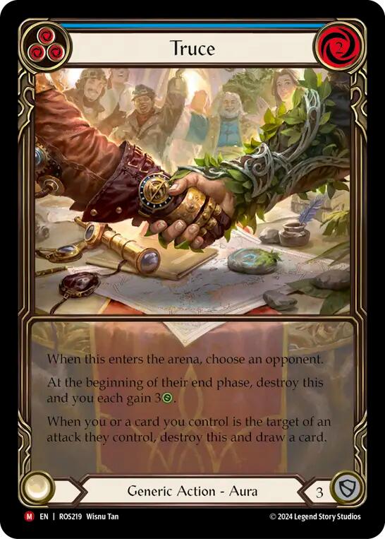 Truce (Extended Art) [ROS219] (Rosetta)  Rainbow Foil | Good Games North