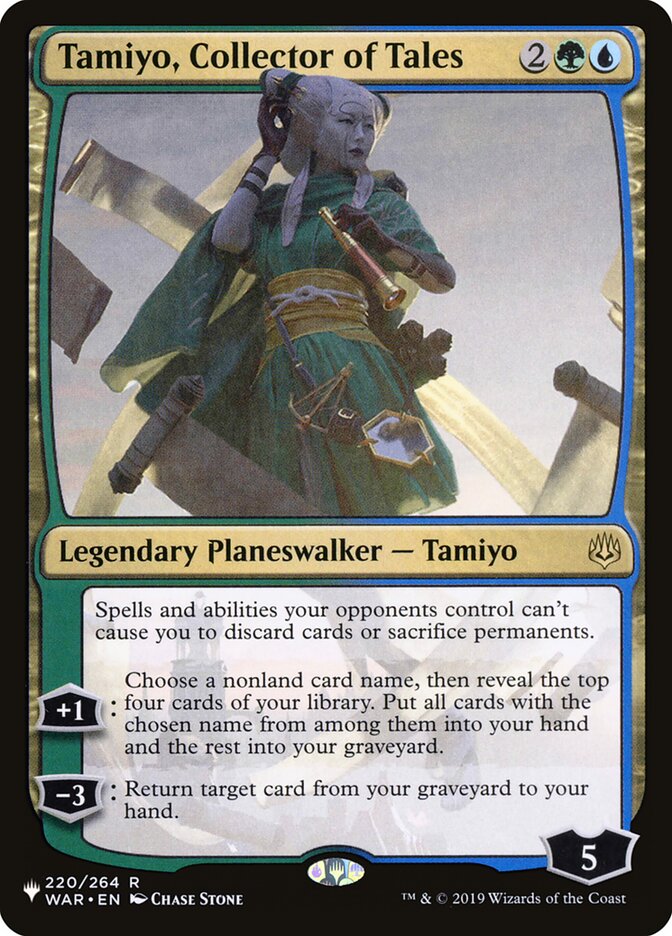 Tamiyo, Collector of Tales [The List] | Good Games North