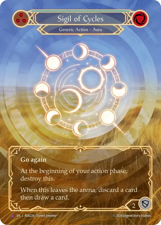 Sigil of Cycles (Marvel) [ROS226] (Rosetta)  Cold Foil | Good Games North