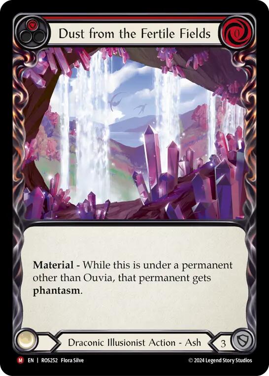Dust from the Fertile Fields [ROS252] (Rosetta)  Rainbow Foil | Good Games North