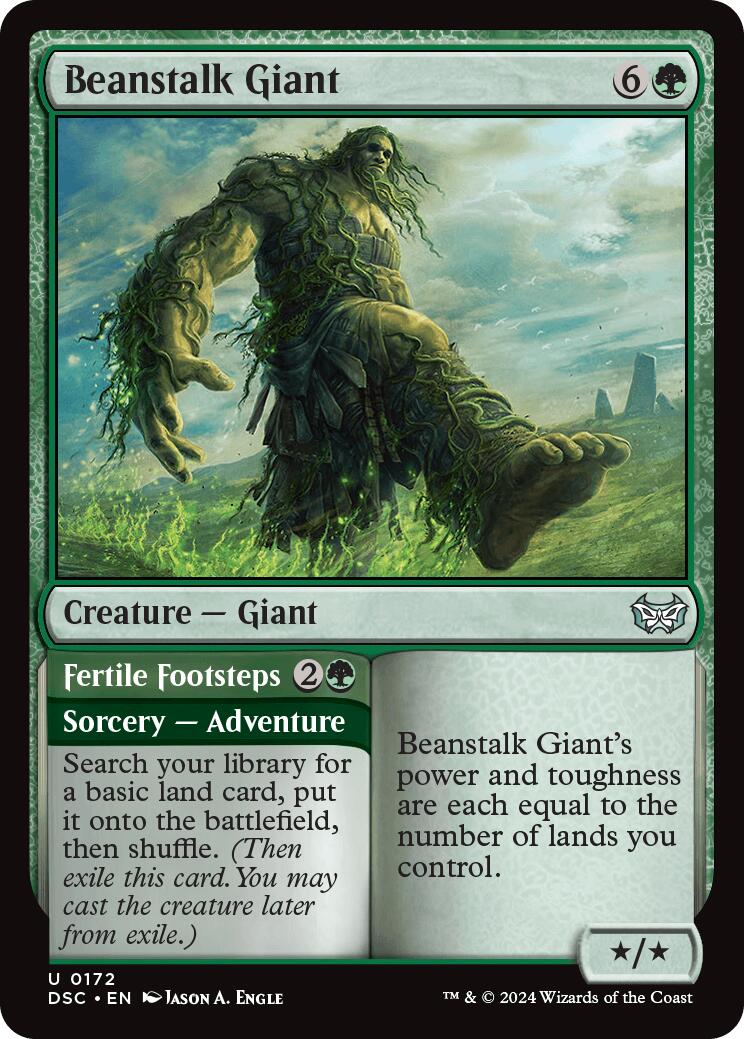 Beanstalk Giant [Duskmourn: House of Horror Commander] | Good Games North