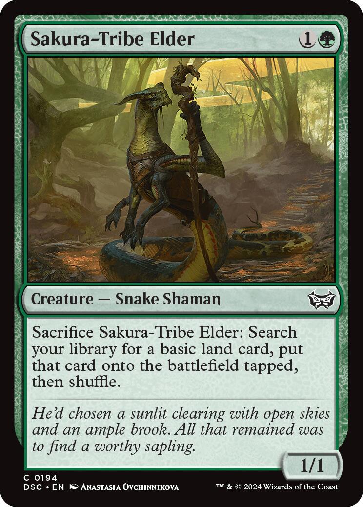Sakura-Tribe Elder [Duskmourn: House of Horror Commander] | Good Games North
