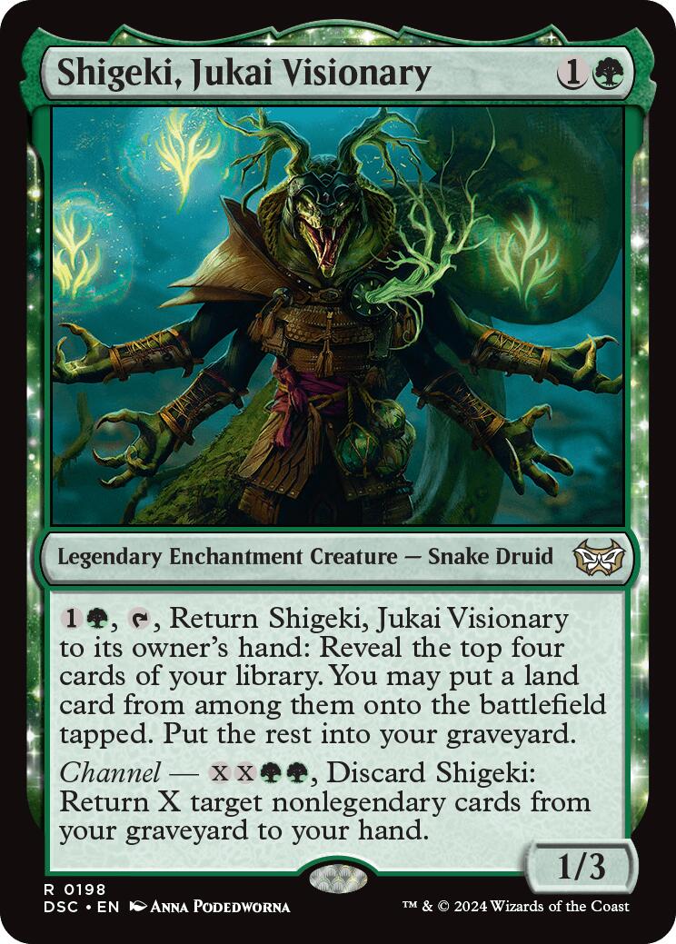 Shigeki, Jukai Visionary [Duskmourn: House of Horror Commander] | Good Games North