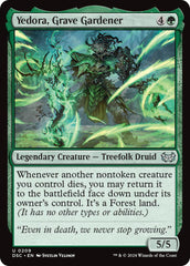 Yedora, Grave Gardener [Duskmourn: House of Horror Commander] | Good Games North