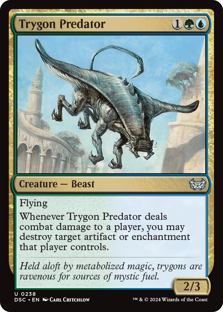 Trygon Predator [Duskmourn: House of Horror Commander] | Good Games North