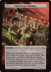 Chaos is My Plaything (Full Art) [Duskmourn: Archenemy] | Good Games North