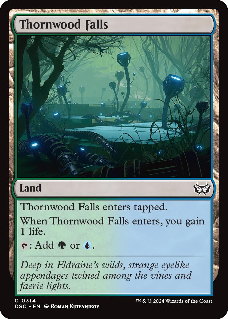 Thornwood Falls [Duskmourn: House of Horror Commander] | Good Games North