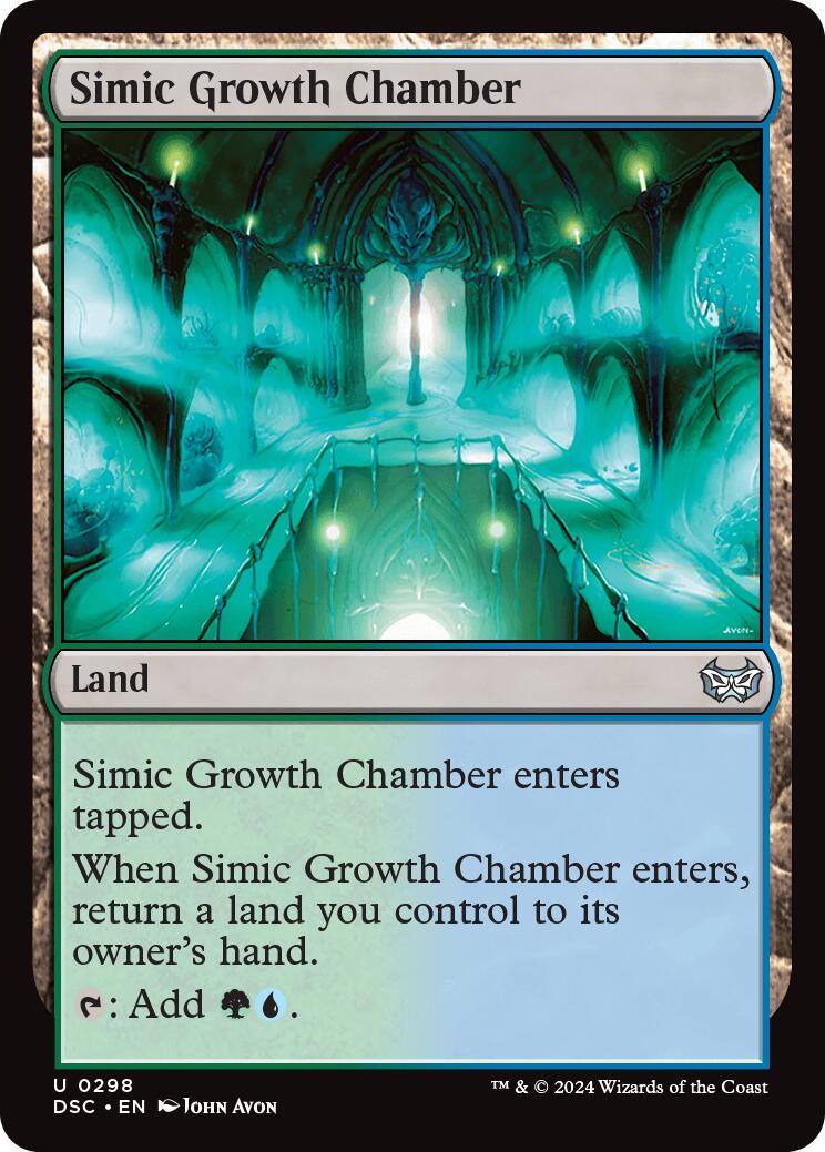 Simic Growth Chamber [Duskmourn: House of Horror Commander] | Good Games North