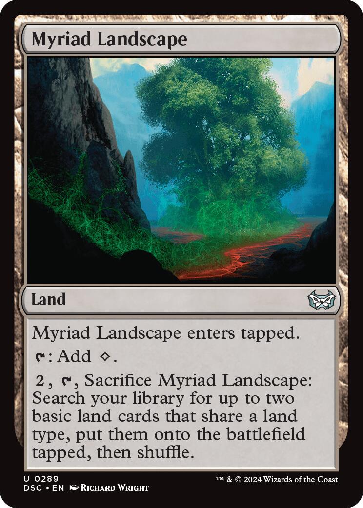Myriad Landscape [Duskmourn: House of Horror Commander] | Good Games North