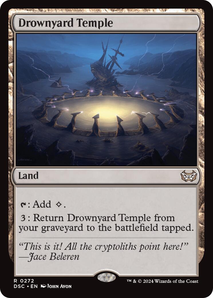 Drownyard Temple [Duskmourn: House of Horror Commander] | Good Games North