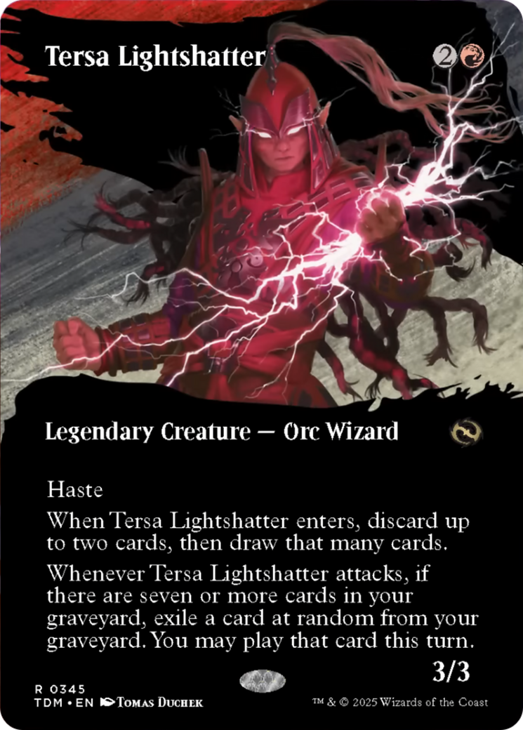 Tersa Lightshatter (Borderless) [Tarkir: Dragonstorm] | Good Games North