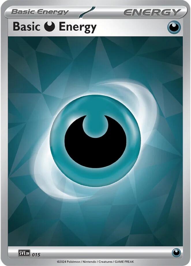 Basic Darkness Energy (015)(Holo) [Scarlet & Violet: Stellar Crown] | Good Games North