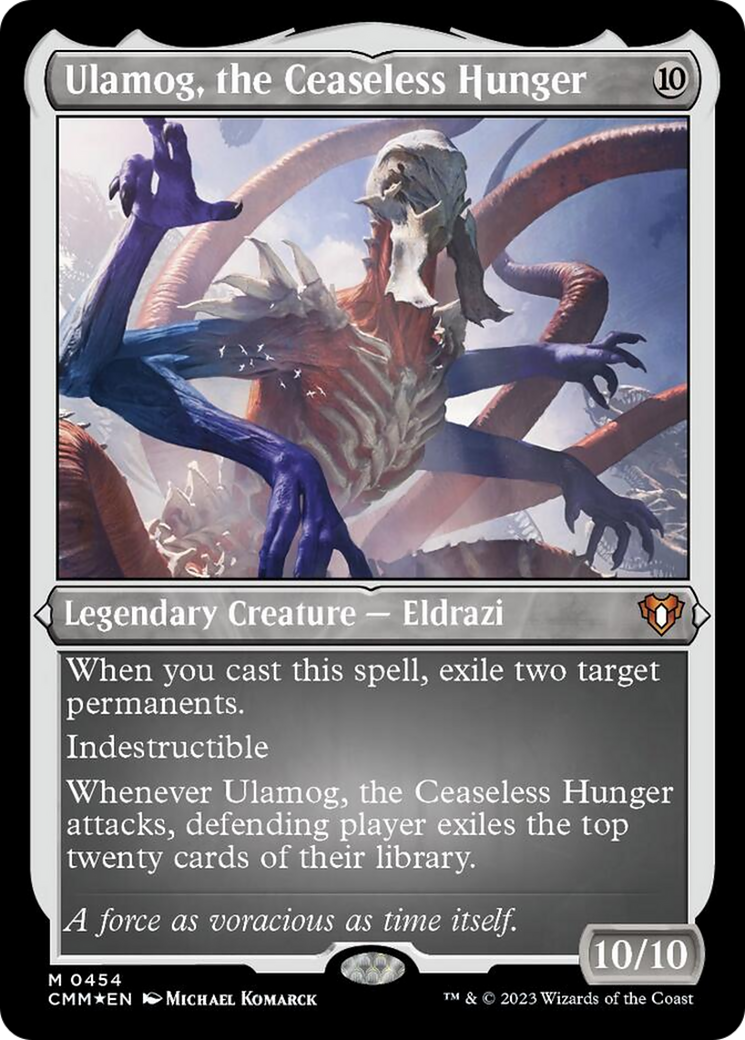Ulamog, the Ceaseless Hunger (Foil Etched) [Commander Masters] | Good Games North